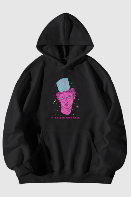 Acid Head – Siyah Sweatshirt
