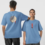 Ying Yang Ön-Arka - Bebe Mavi T-Shirt