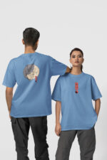 Ying Yang Ön-Arka - Bebe Mavi T-Shirt