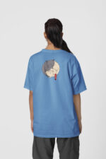 Ying Yang Ön-Arka - Bebe Mavi T-Shirt - Görsel 3