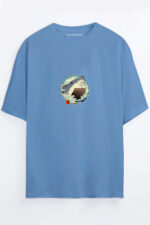 Anime Köpek Balığı - Bebe Mavi T-Shirt