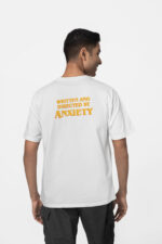 Anksiyete Ön-Arka - Beyaz T-Shirt - Görsel 2