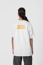 Anksiyete Ön-Arka - Beyaz T-Shirt - Görsel 3