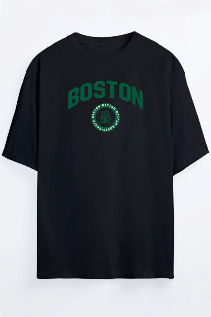 Boston – Siyah T-Shirt