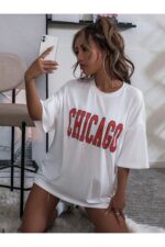 Chicago - Beyaz T-Shirt - Görsel 2