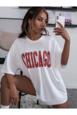 Chicago - Beyaz T-Shirt