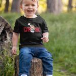 Drink Milk - Siyah Çocuk T-Shirt