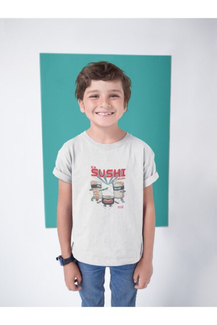 Ninja Squad – Beyaz Çocuk T-Shirt