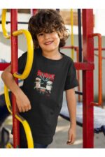 Çocuk Tshirt Unisex - Siyah Çocuk T-Shirt - Görsel 2