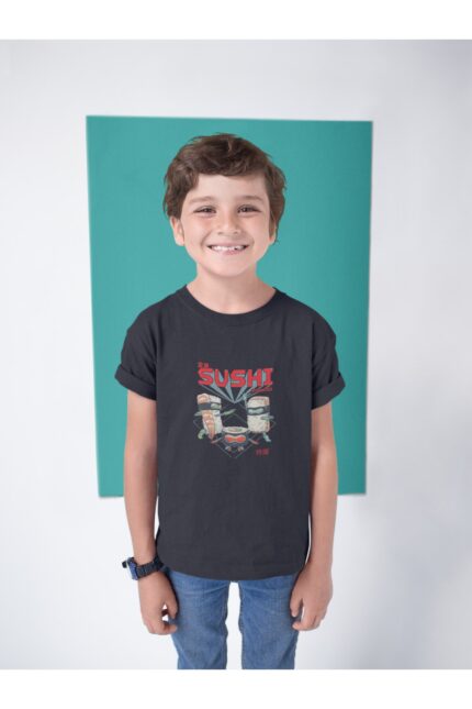 Çocuk Tshirt Unisex – Siyah Çocuk T-Shirt