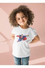 Superman - Beyaz Çocuk T-Shirt - Görsel 3