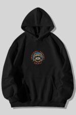 Emotional Support Animal Rakun - Siyah Sweatshirt