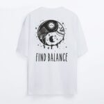 Find Balance - Beyaz T-Shirt