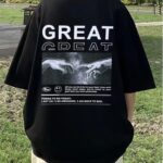 Great - Siyah T-Shirt