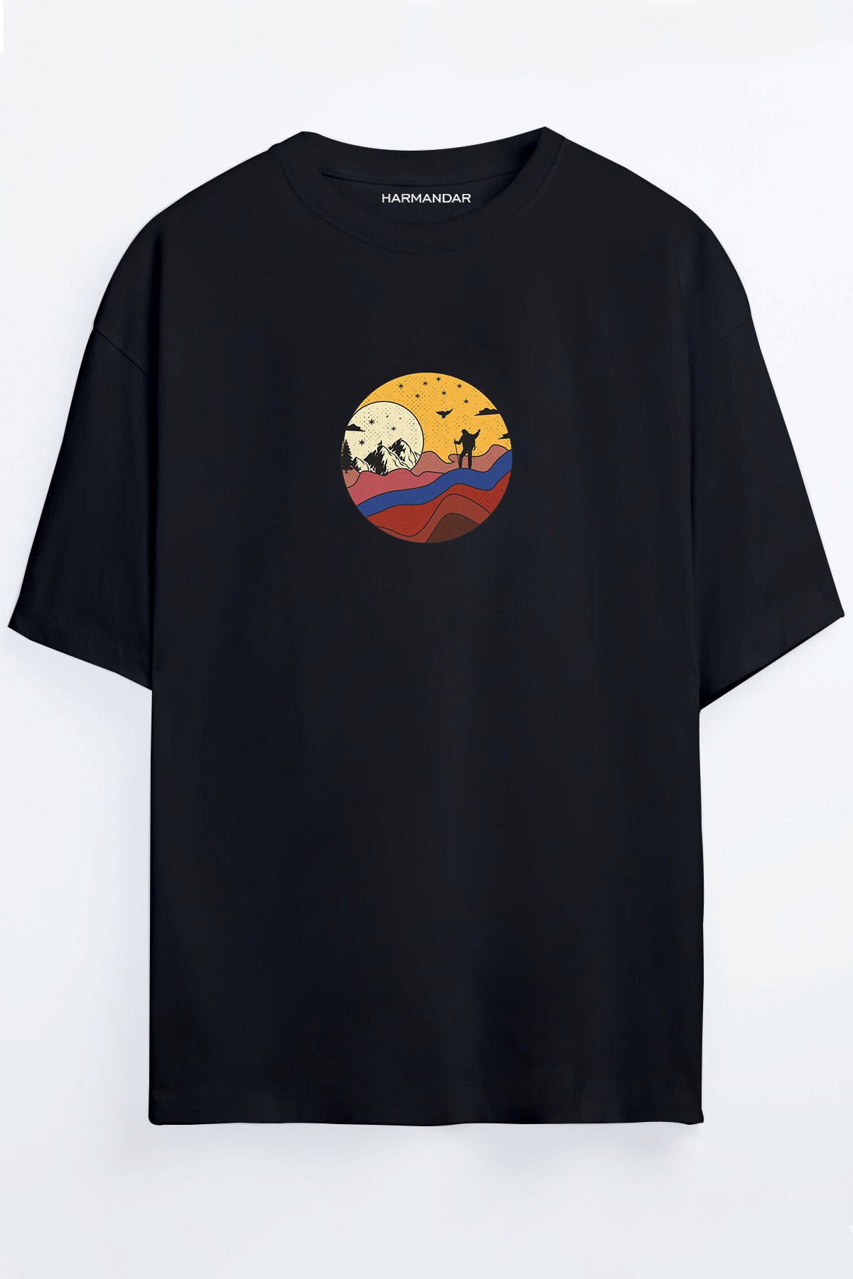 HarmandarColadam-Siyah Col Adam - Siyah T-Shirt - Görsel 1