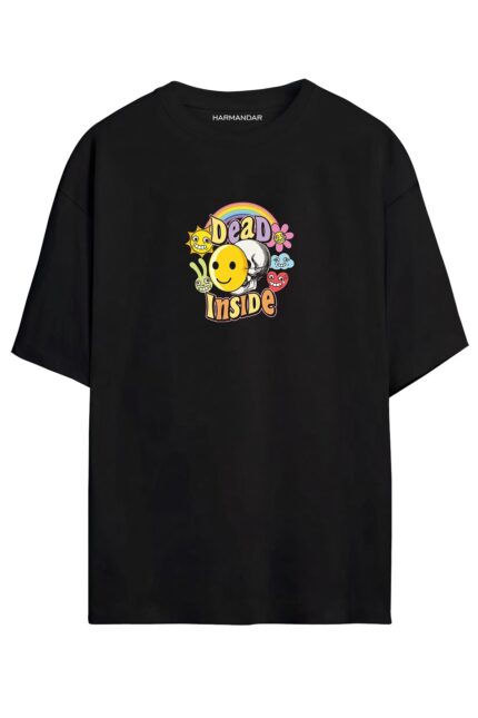 Dead Inside Depresyon – Siyah T-Shirt