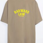 Harward Law - Bej T-Shirt