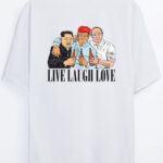 Kim Jong Un - Trump - Putin - Beyaz T-Shirt