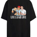 Kim Jong Un - Trump - Putin - Siyah T-Shirt