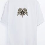 Kılıç İskelet - Beyaz T-Shirt