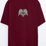 Kılıç İskelet - Bordo T-Shirt