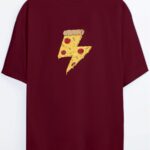 Pizza Power - Bordo T-Shirt