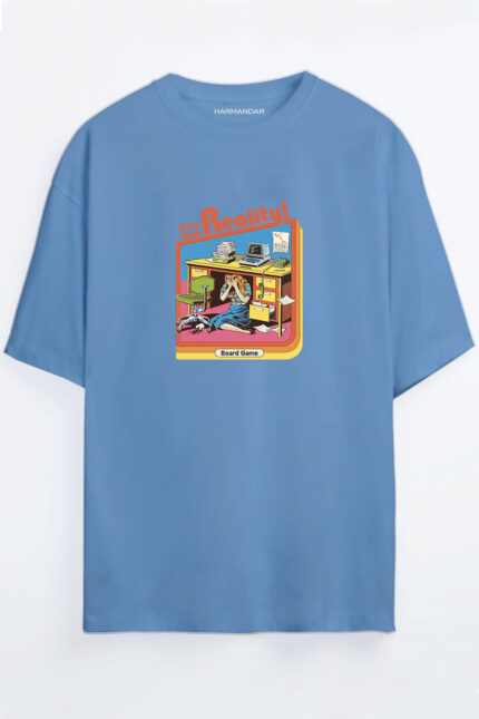 Hide From Reality – Bebe Mavi T-Shirt