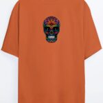 Renkli Kurukafa - Turuncu T-Shirt