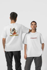 Jesus Ön-Arka - Beyaz T-Shirt
