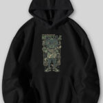 Kid Style Cat - Siyah Sweatshirt