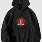 Korsan Luffy - Siyah Sweatshirt