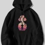 One Piece Luffy Anime - Siyah Sweatshirt