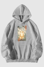 Mutlu Kedi - Gri Sweatshirt