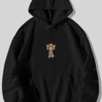 One Piece Luffy - Siyah Sweatshirt