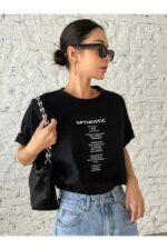 Optimistic 1982 - Siyah T-Shirt - Görsel 4