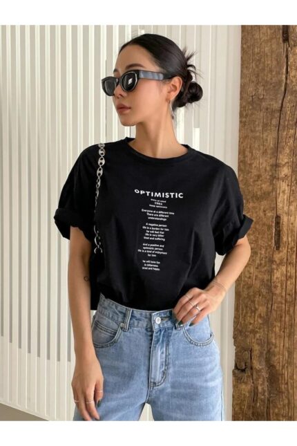 Optimistic 1982 – Siyah T-Shirt