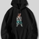 Ormanın Ruhu Ayı - Siyah Sweatshirt