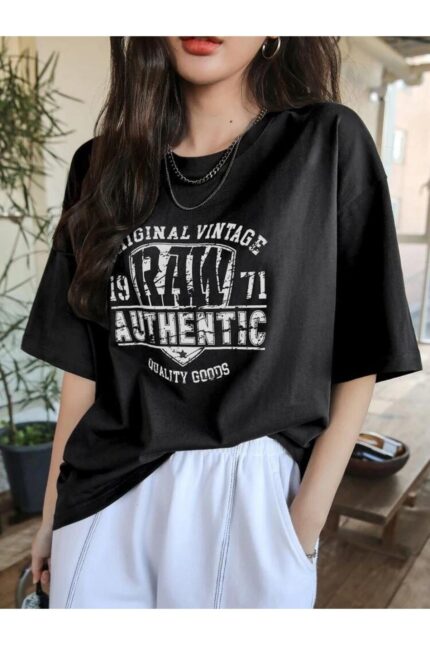 Raw 1971 – Siyah T-Shirt