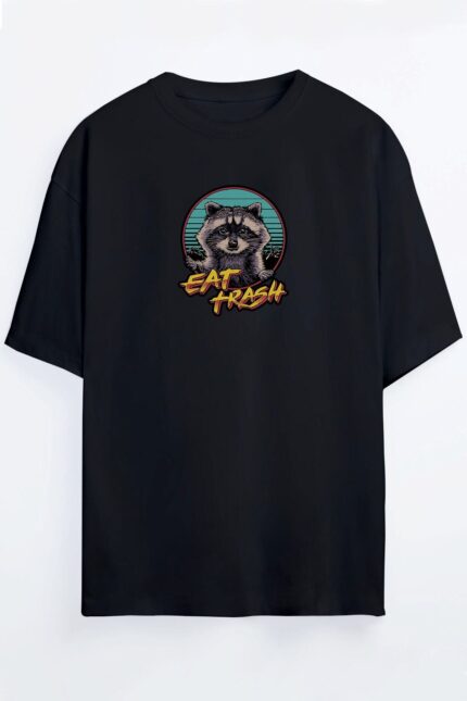 Rakun-sıçan-gelincik Çetesi – EatTrashRakun T-Shirt