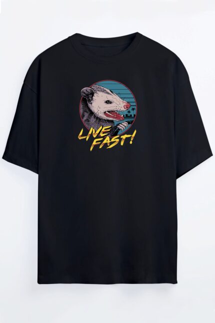 Rakun gelincik Çetesi – LiveFastGelincik T-Shirt
