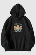 Sokak Kedileri - Siyah Sweatshirt
