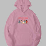 Stranger Cats - Pembe Sweatshirt
