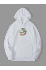 Totoro - Beyaz Sweatshirt