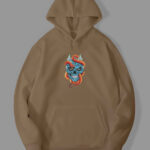 Yılan Kurukafa - Kemik Sweatshirt