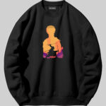 One Piece Zoro Anime - Bisiklet Sweatshirt