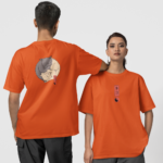 Ying Yang Ön-Arka - Turuncu T-Shirt