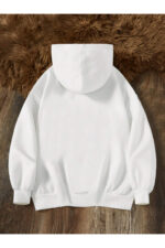 Çiçek - Beyaz Sweatshirt - Görsel 2