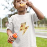 Pizza Power - Beyaz Çocuk T-Shirt