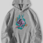 Crazy Universe - Gri Sweatshirt