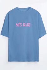 90's Baby - Bebe Mavi T-Shirt